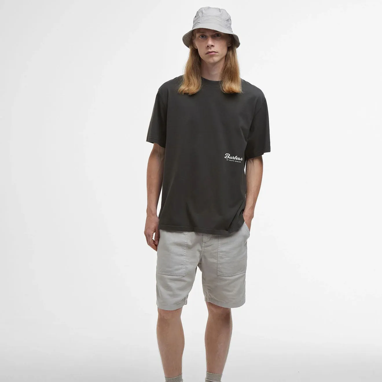 Barbour Newclyde Fit Graphic T-Shirt Sage