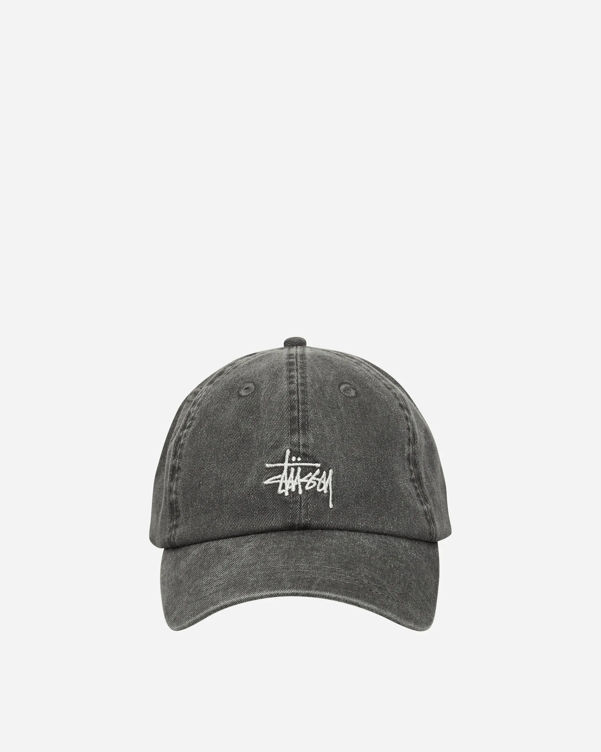 Basic Washed Cap Charcoal