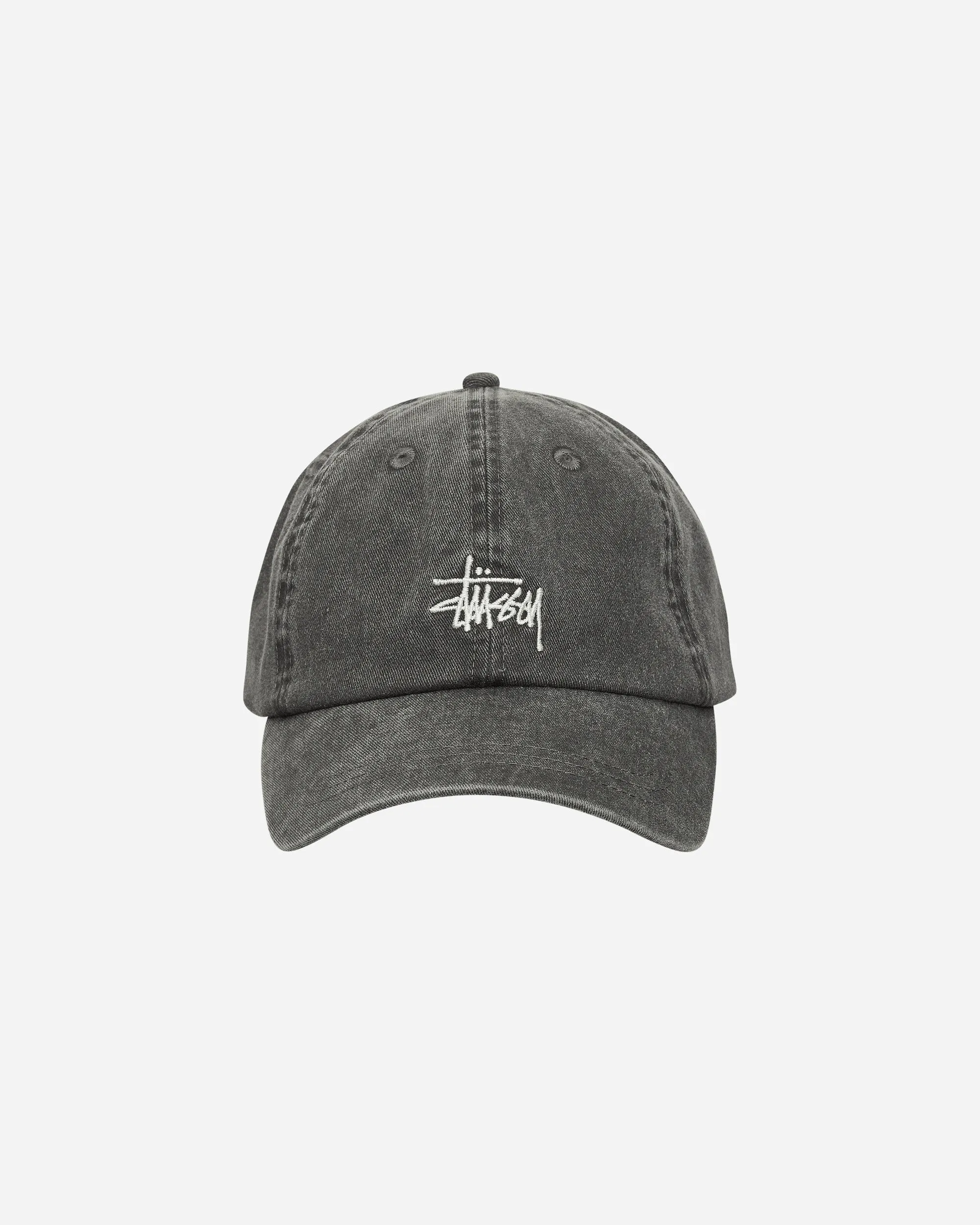 Basic Washed Cap Charcoal