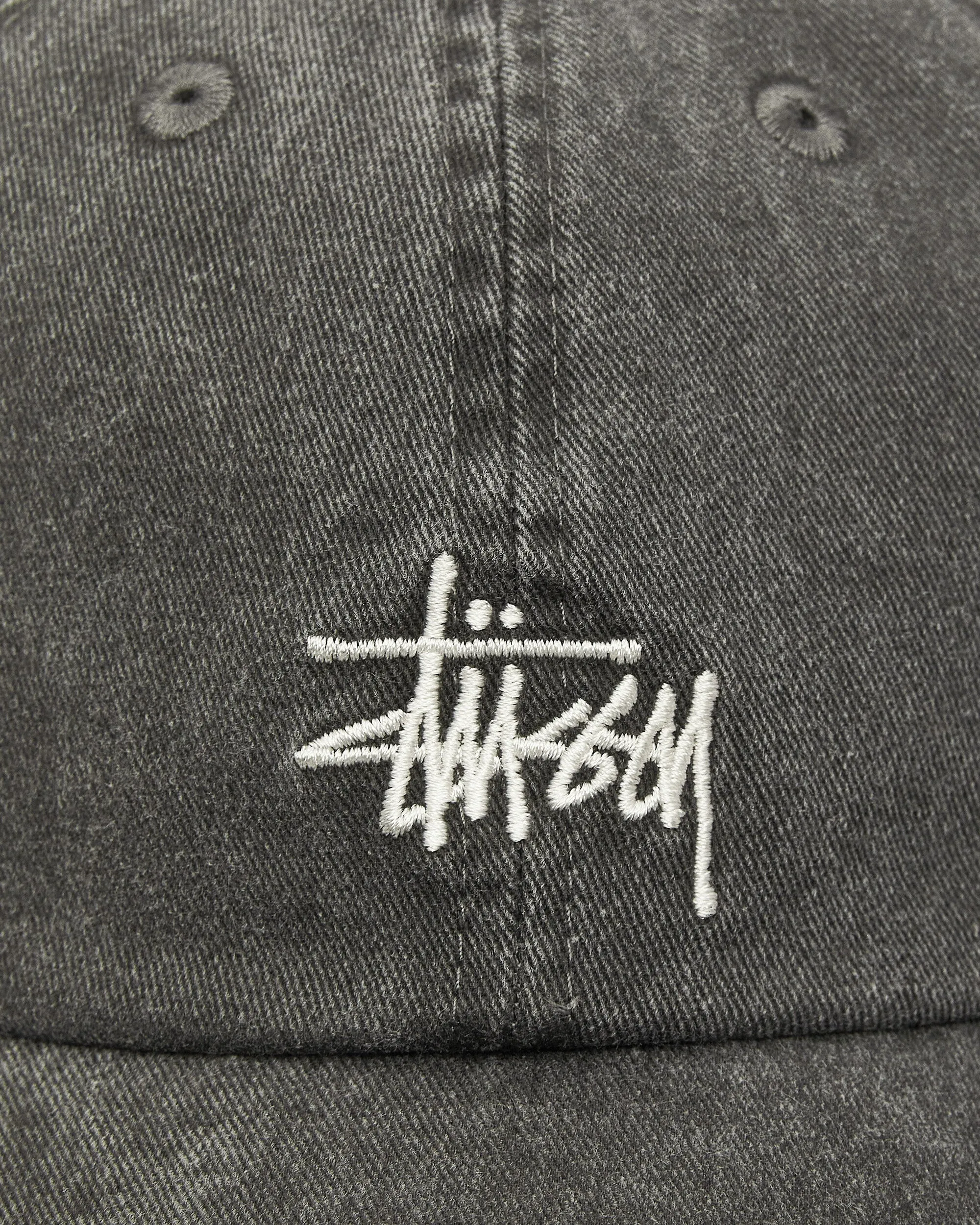 Basic Washed Cap Charcoal