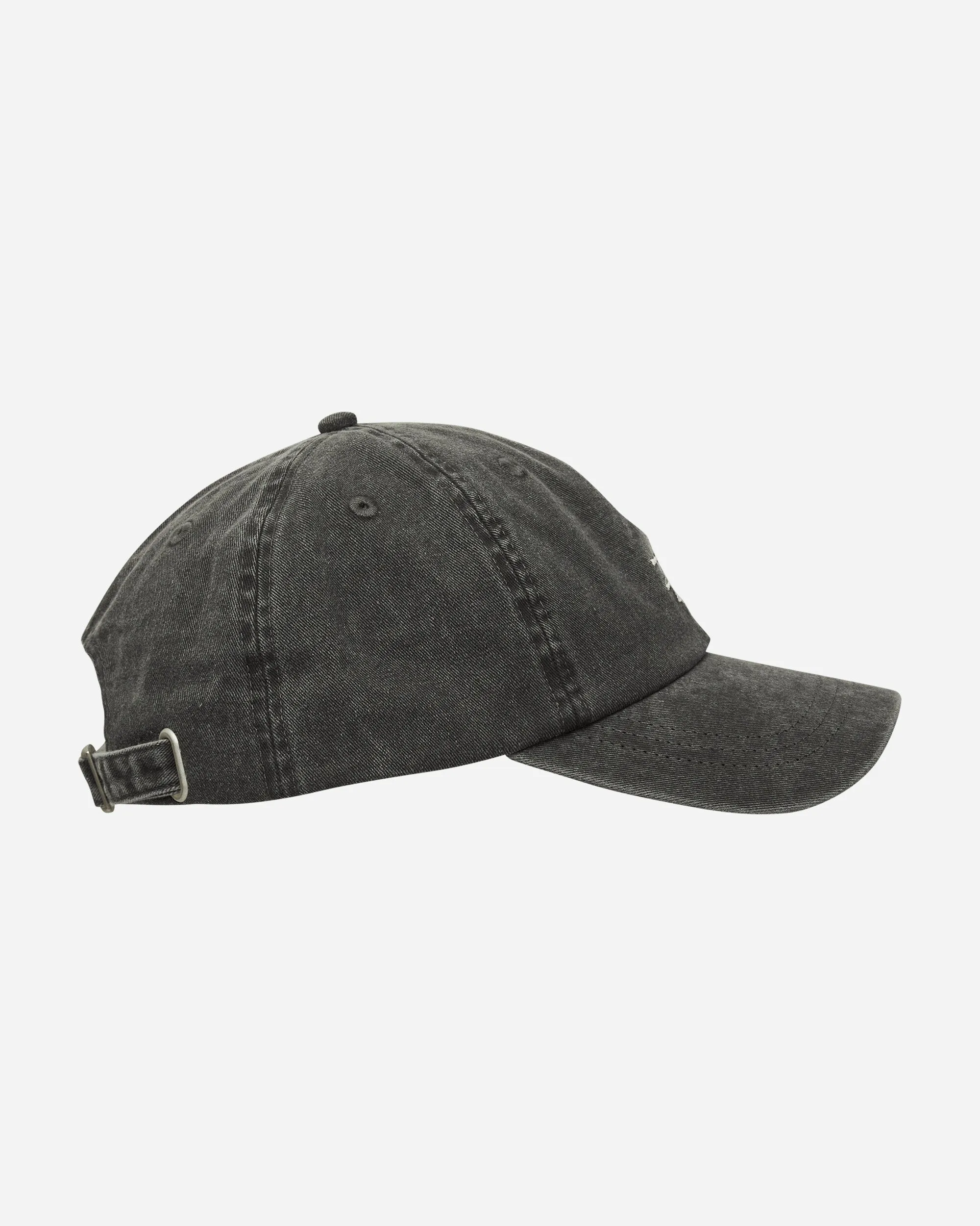 Basic Washed Cap Charcoal