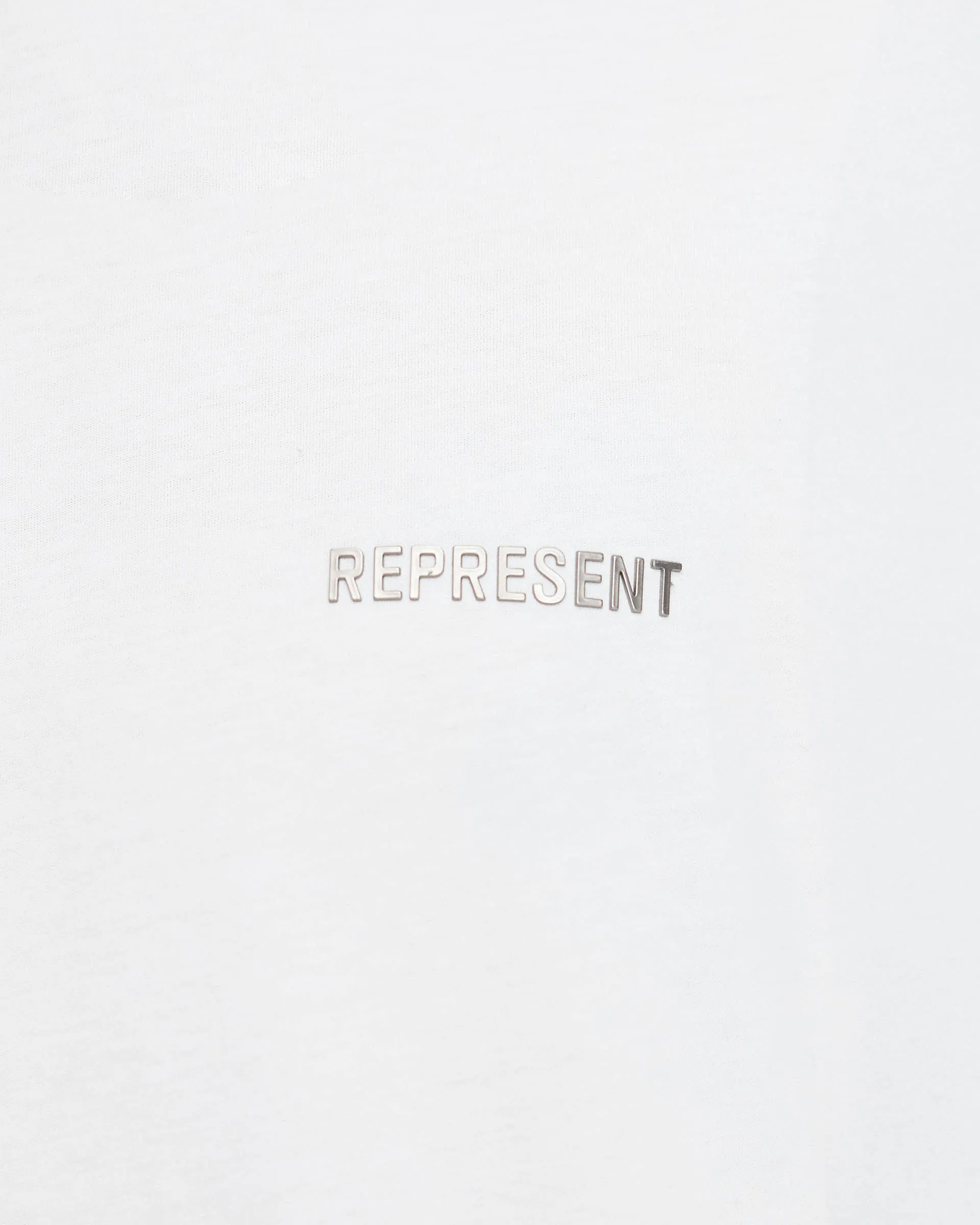 Block Logo T-Shirt - Flat White