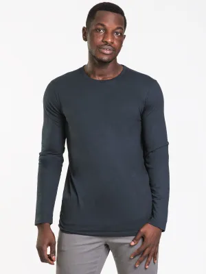 BOATHOUSE LONG SLEEVE CREWNECK TEE - CLEARANCE