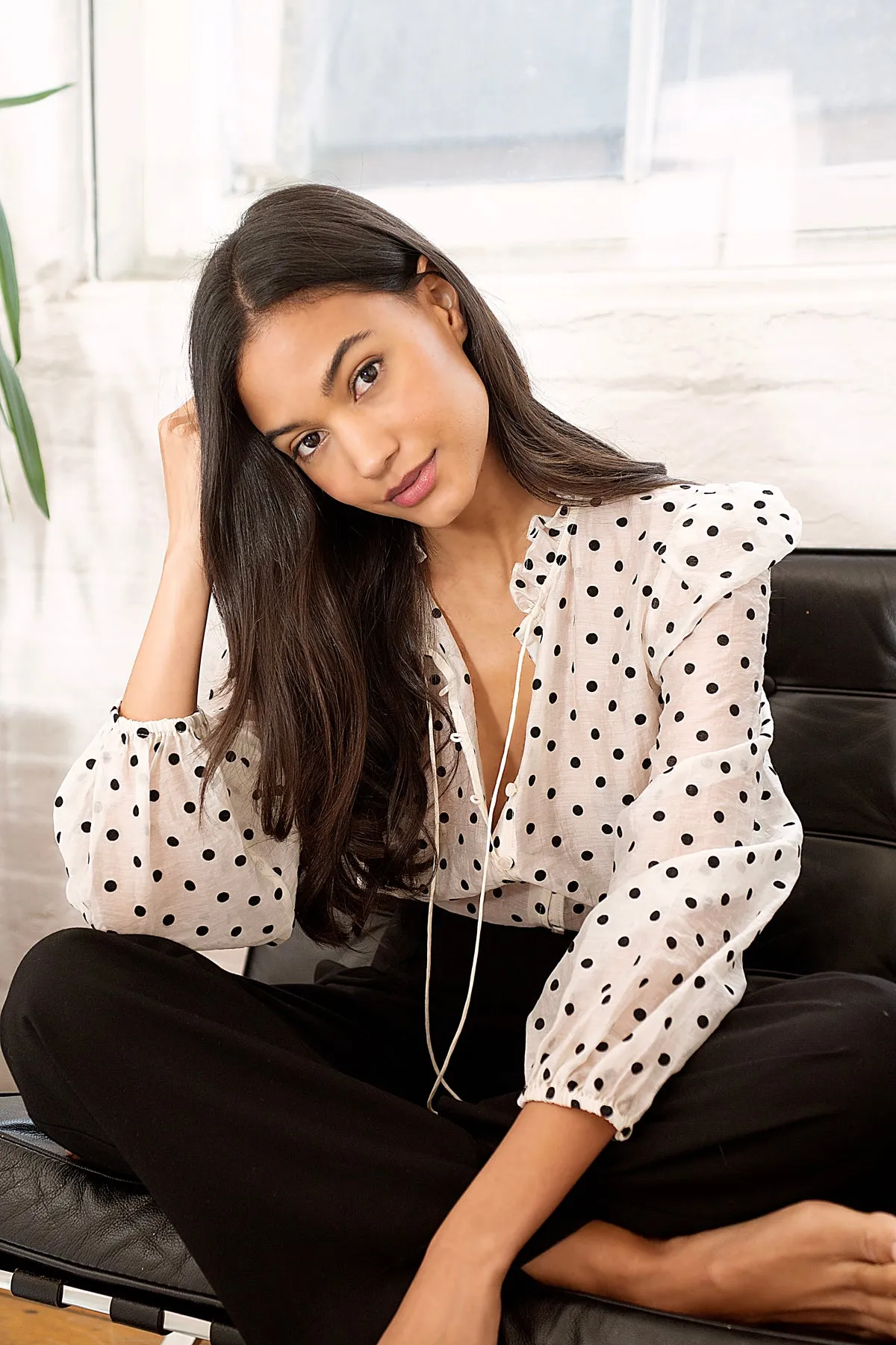 Briony Tallis Pru Shirt in Black