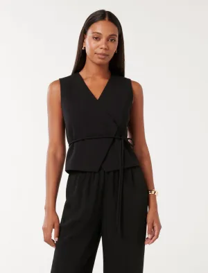 Cari Asymmetrical Waistcoat