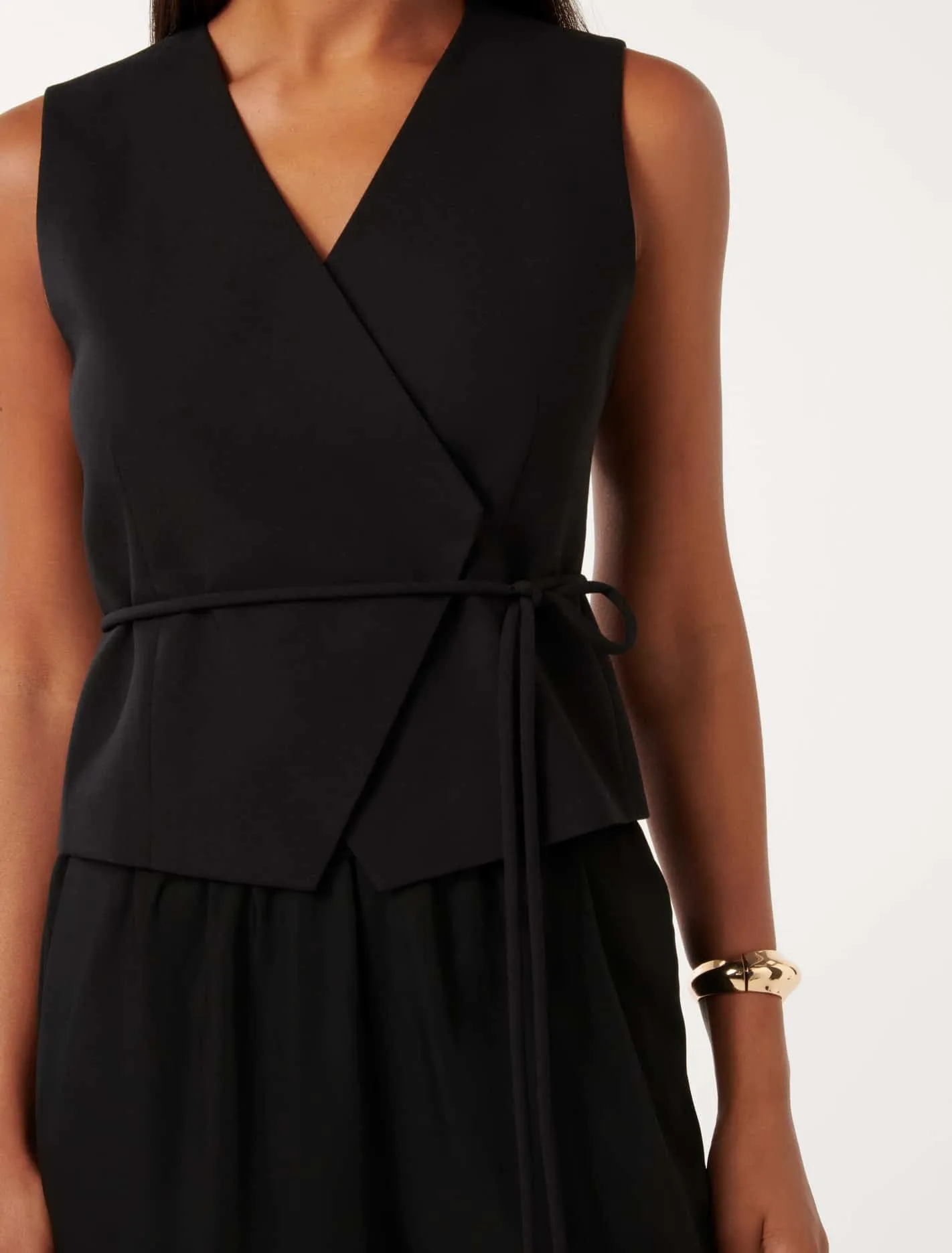 Cari Asymmetrical Waistcoat