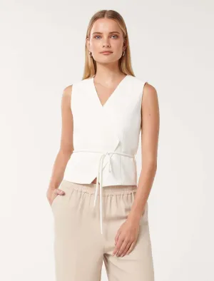Cari Asymmetrical Waistcoat
