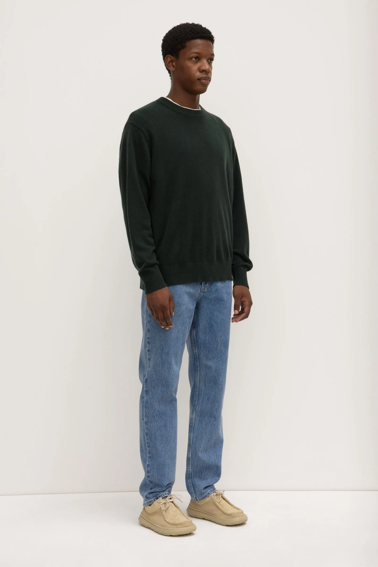 Cashmere Crew Neck Knit