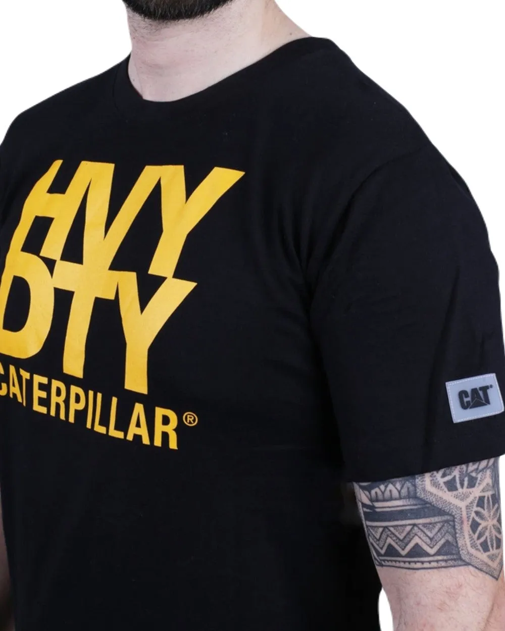 Caterpillar Mens Heavy Duty T-Shirt