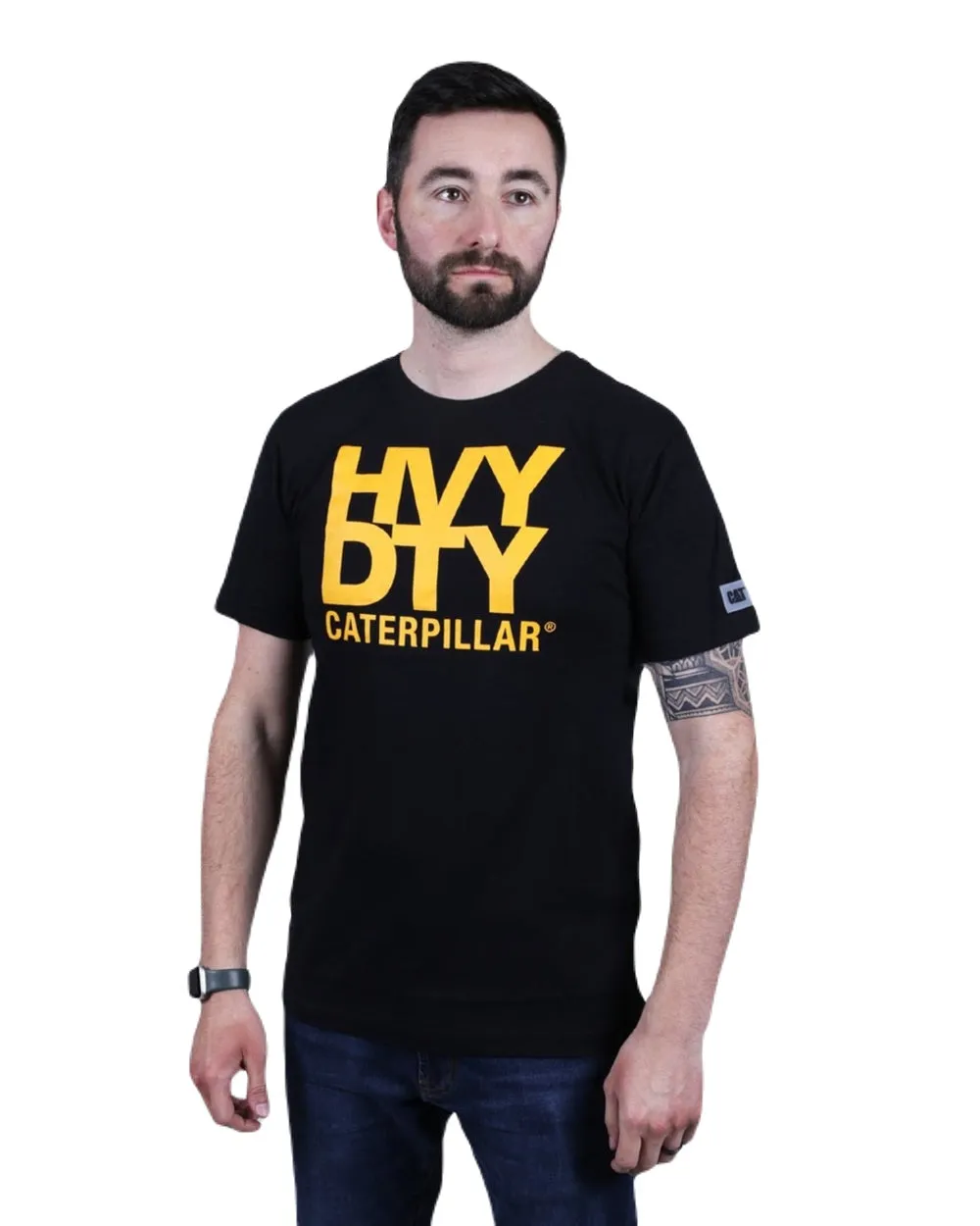 Caterpillar Mens Heavy Duty T-Shirt