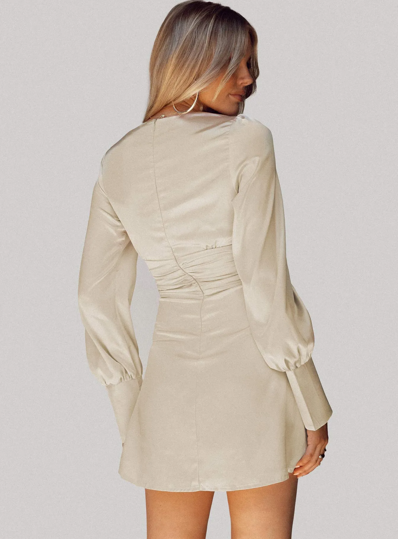 Deliah Mini Dress Champagne