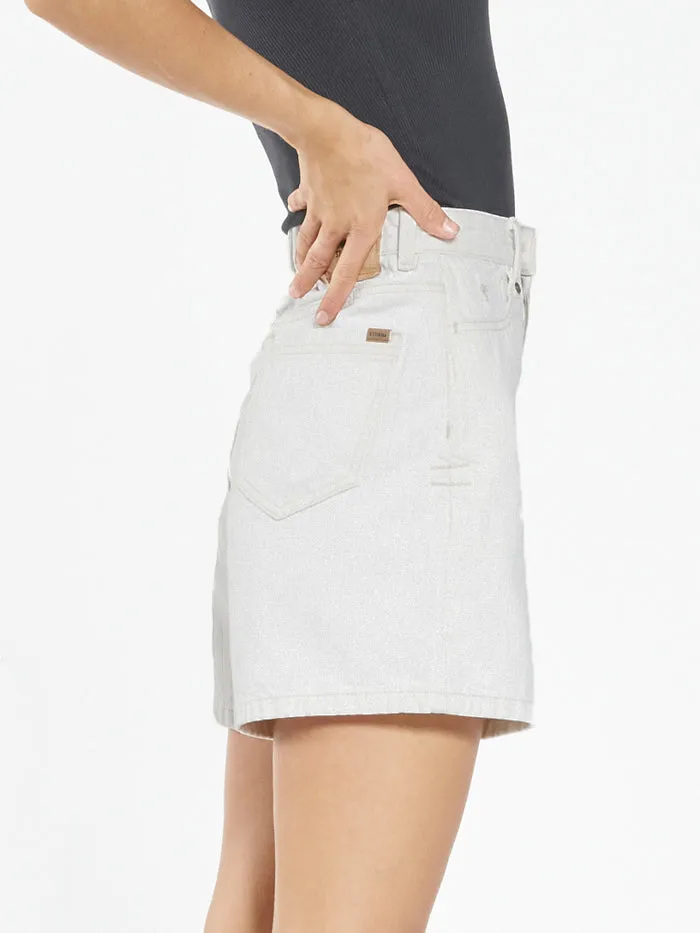 Dell Stripe Koko Short - Unbleached