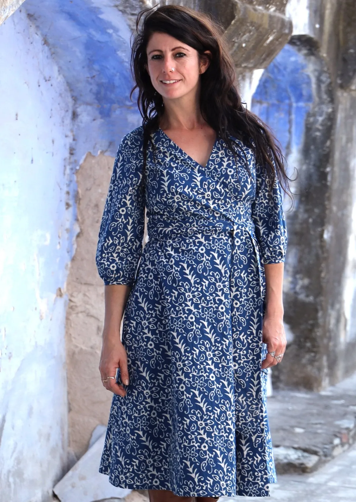 Ella Wrap Dress Nirvana