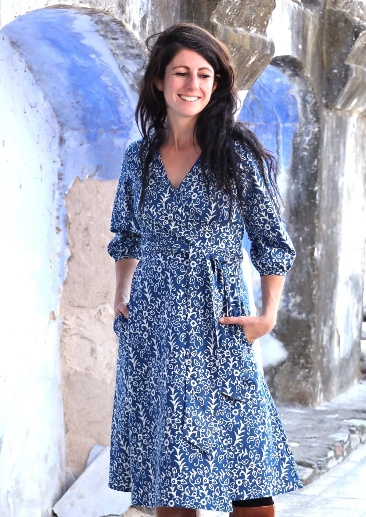 Ella Wrap Dress Nirvana