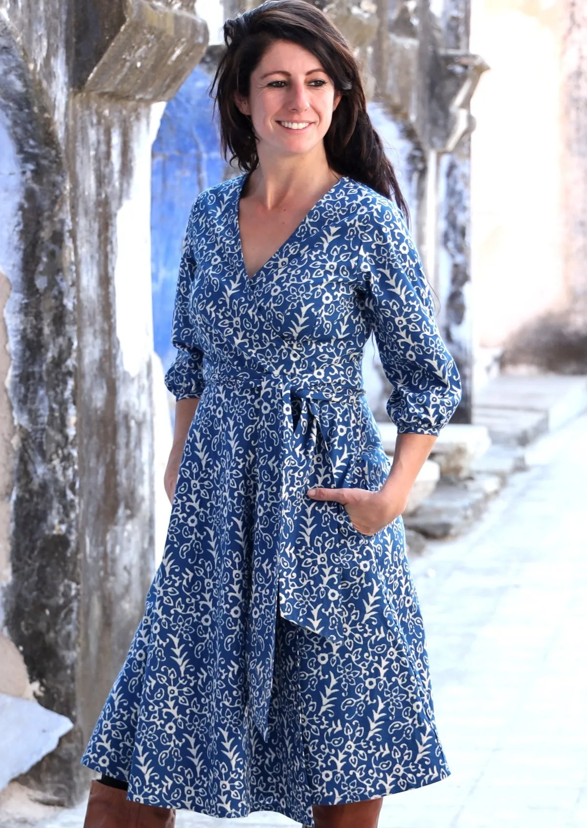 Ella Wrap Dress Nirvana