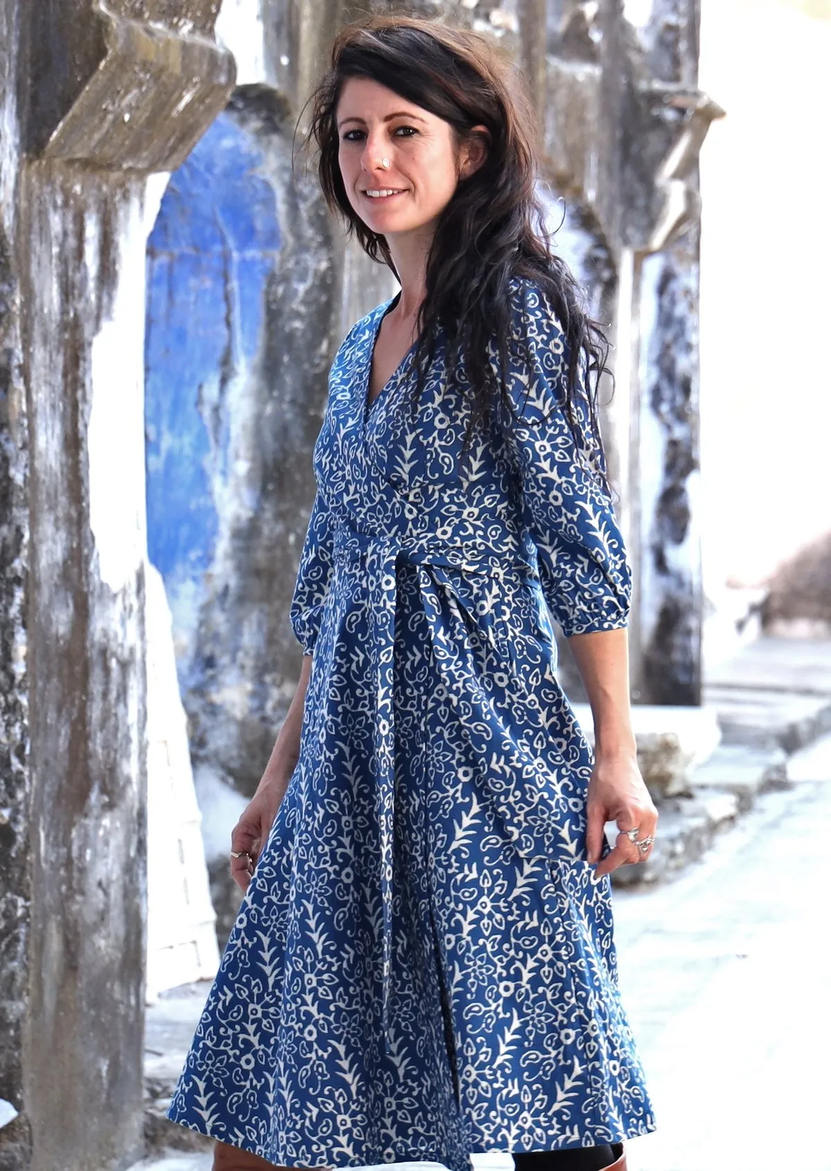 Ella Wrap Dress Nirvana
