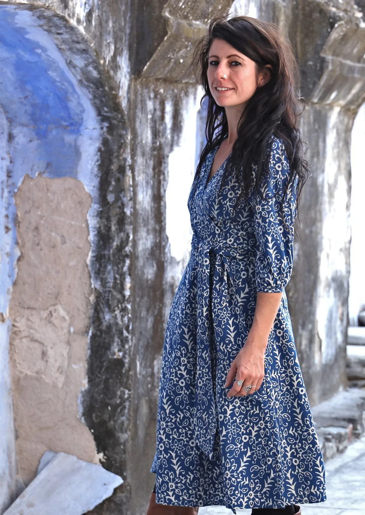 Ella Wrap Dress Nirvana