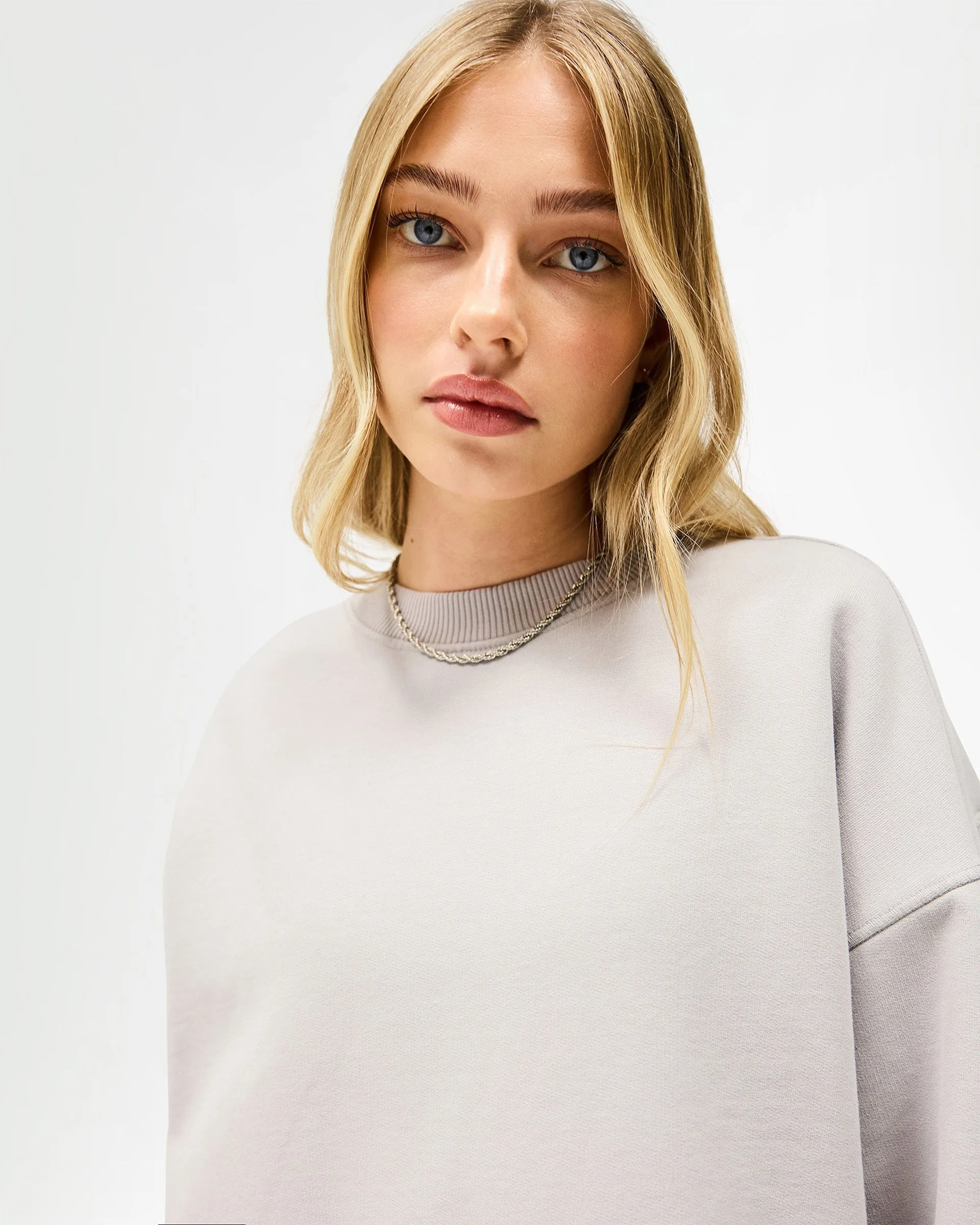 Epic Raglan Sweater - Light Grey