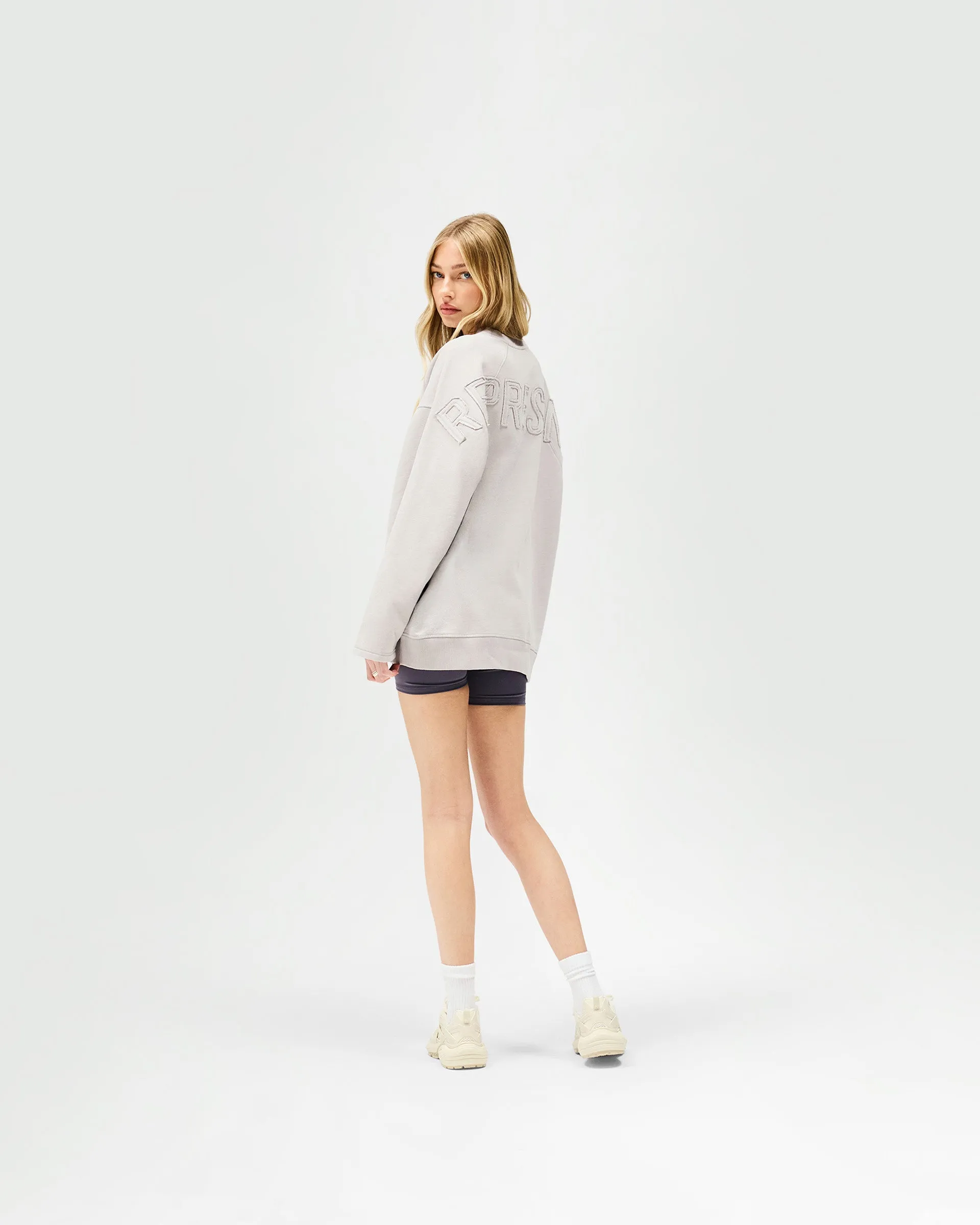 Epic Raglan Sweater - Light Grey