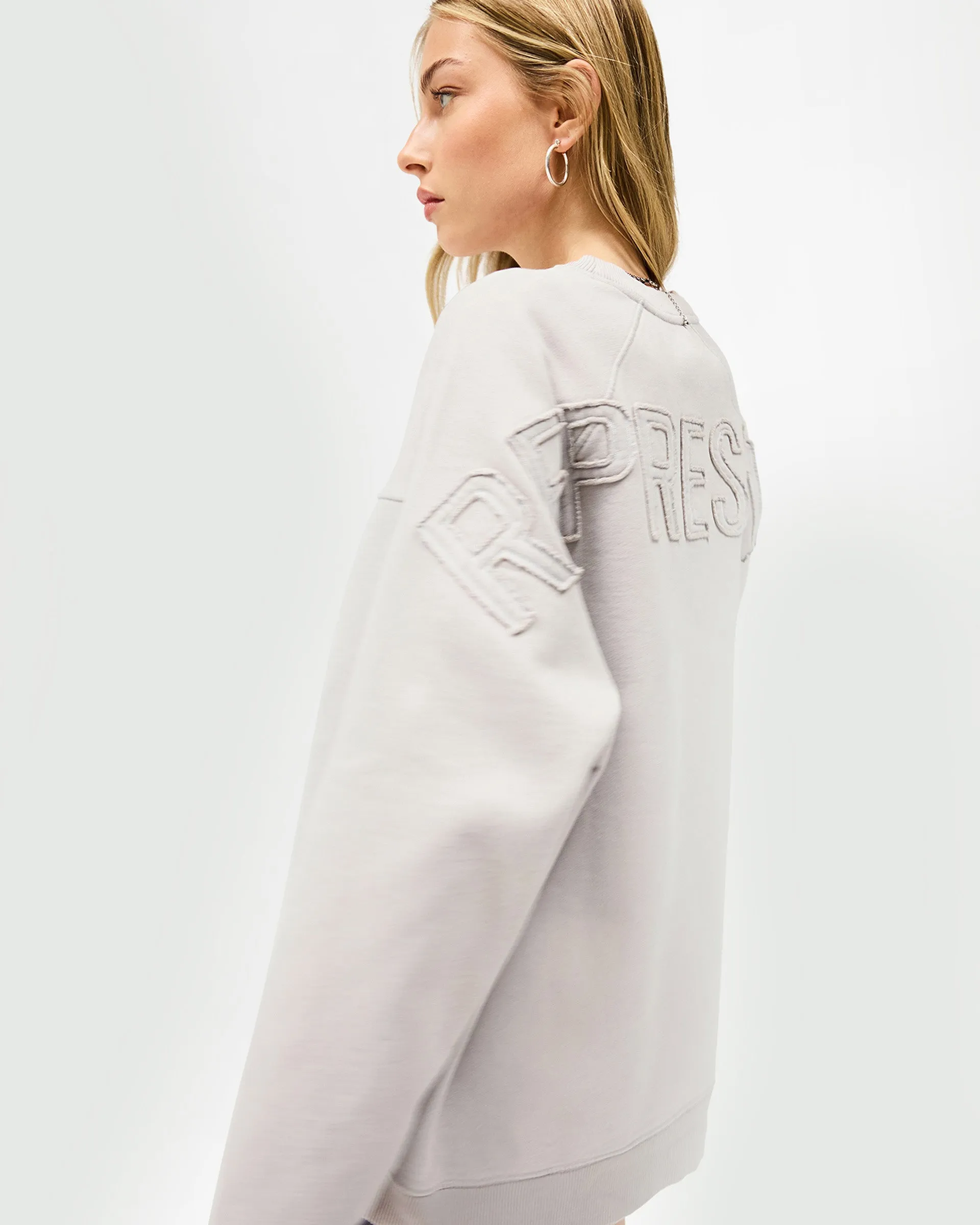 Epic Raglan Sweater - Light Grey