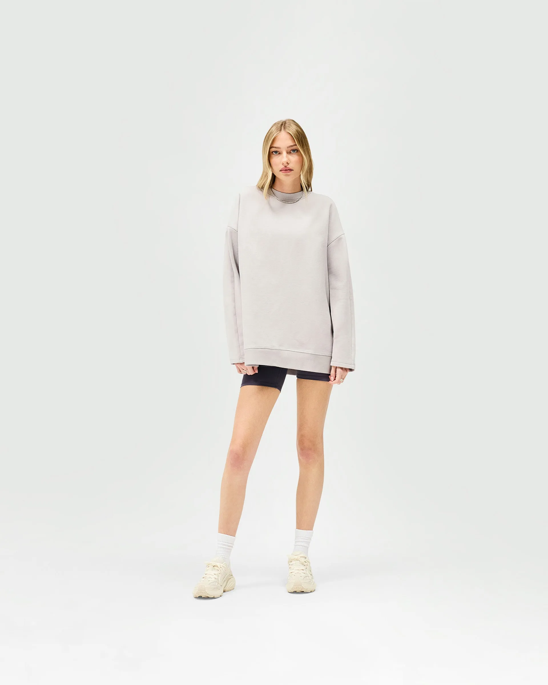Epic Raglan Sweater - Light Grey