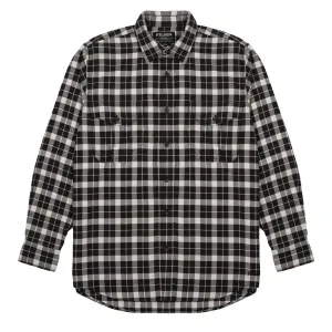Filson Lightweight Alaskan Guide Shirt Brown Heather / Light Khaki