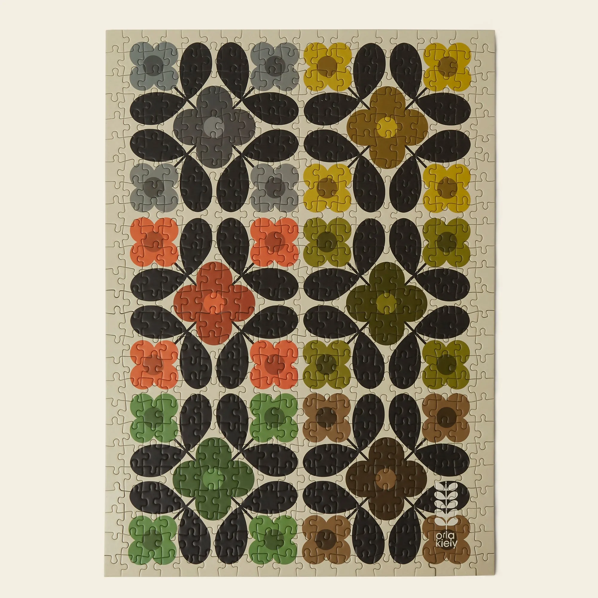Flower Tile Jigsaw Puzzle