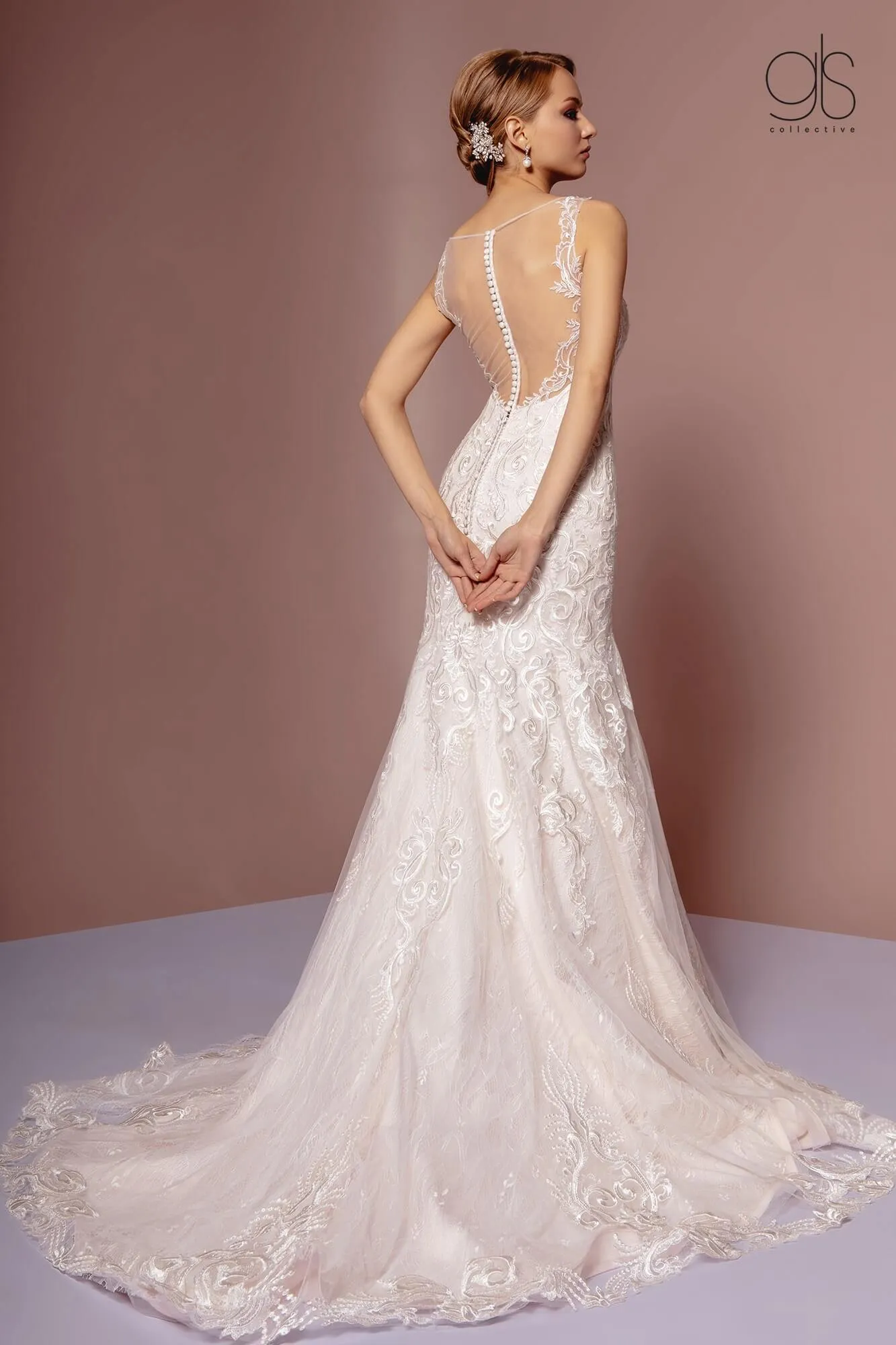 Formal Long Bridal Gown Wedding Dress