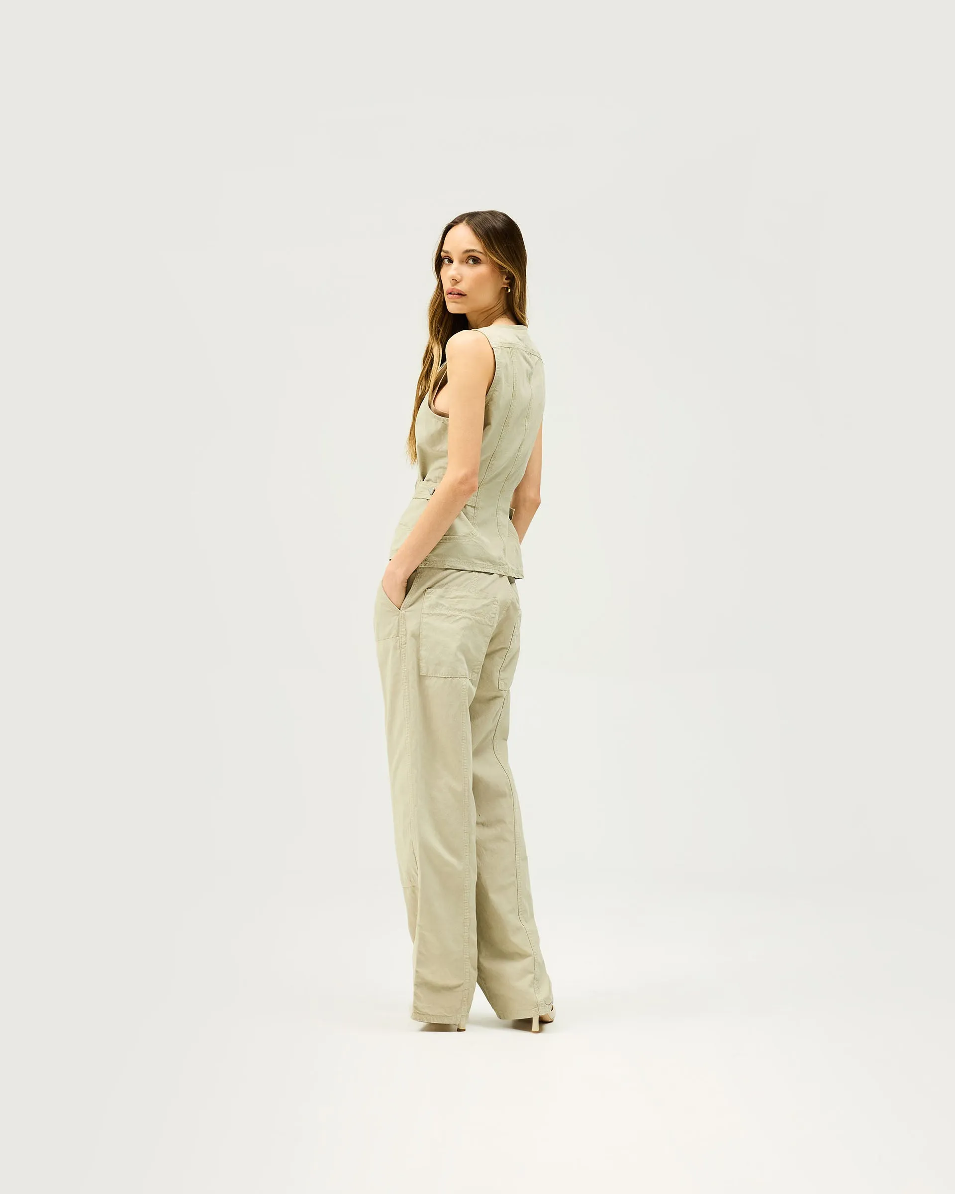 Galaxy Top - Mid Green