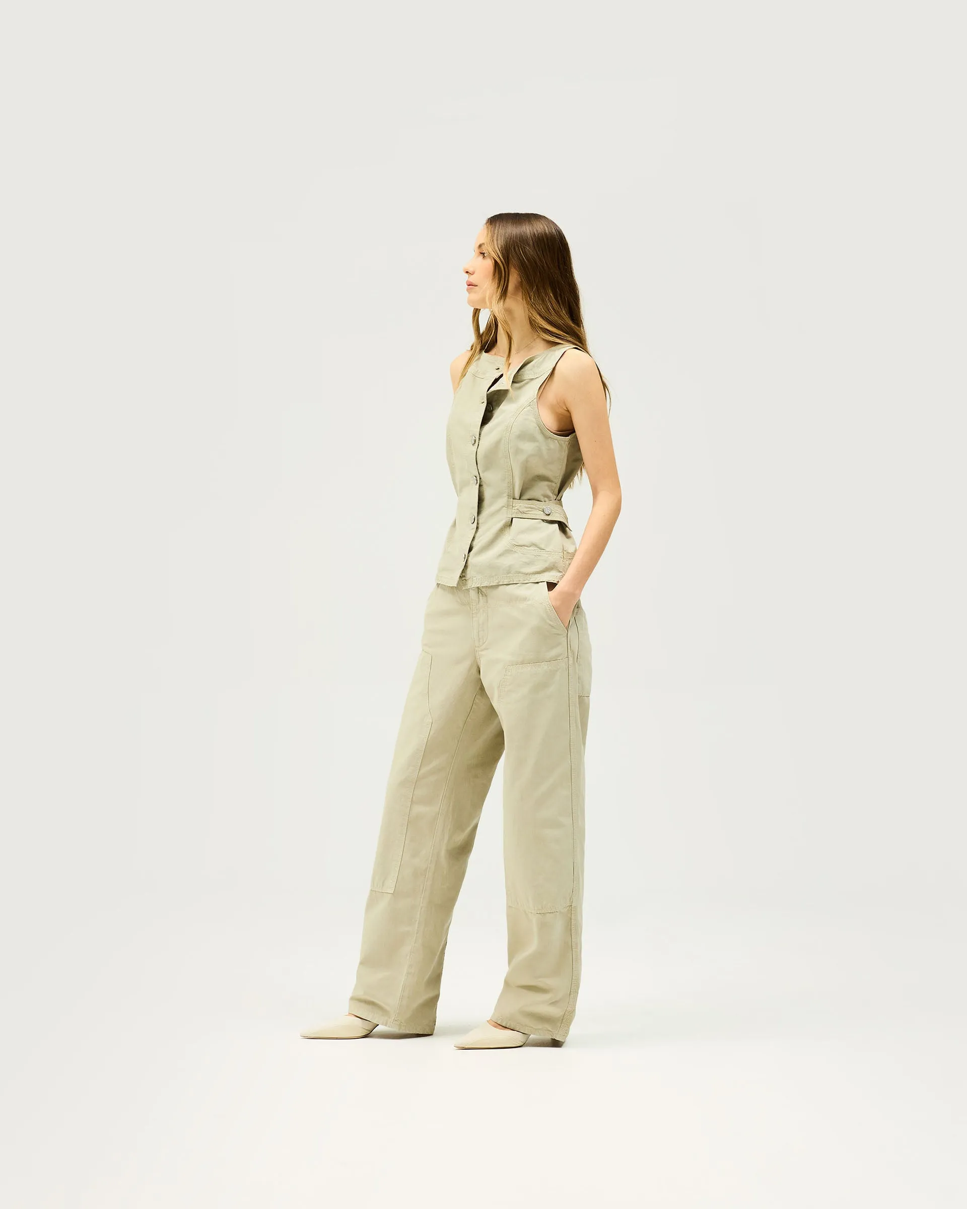 Galaxy Top - Mid Green