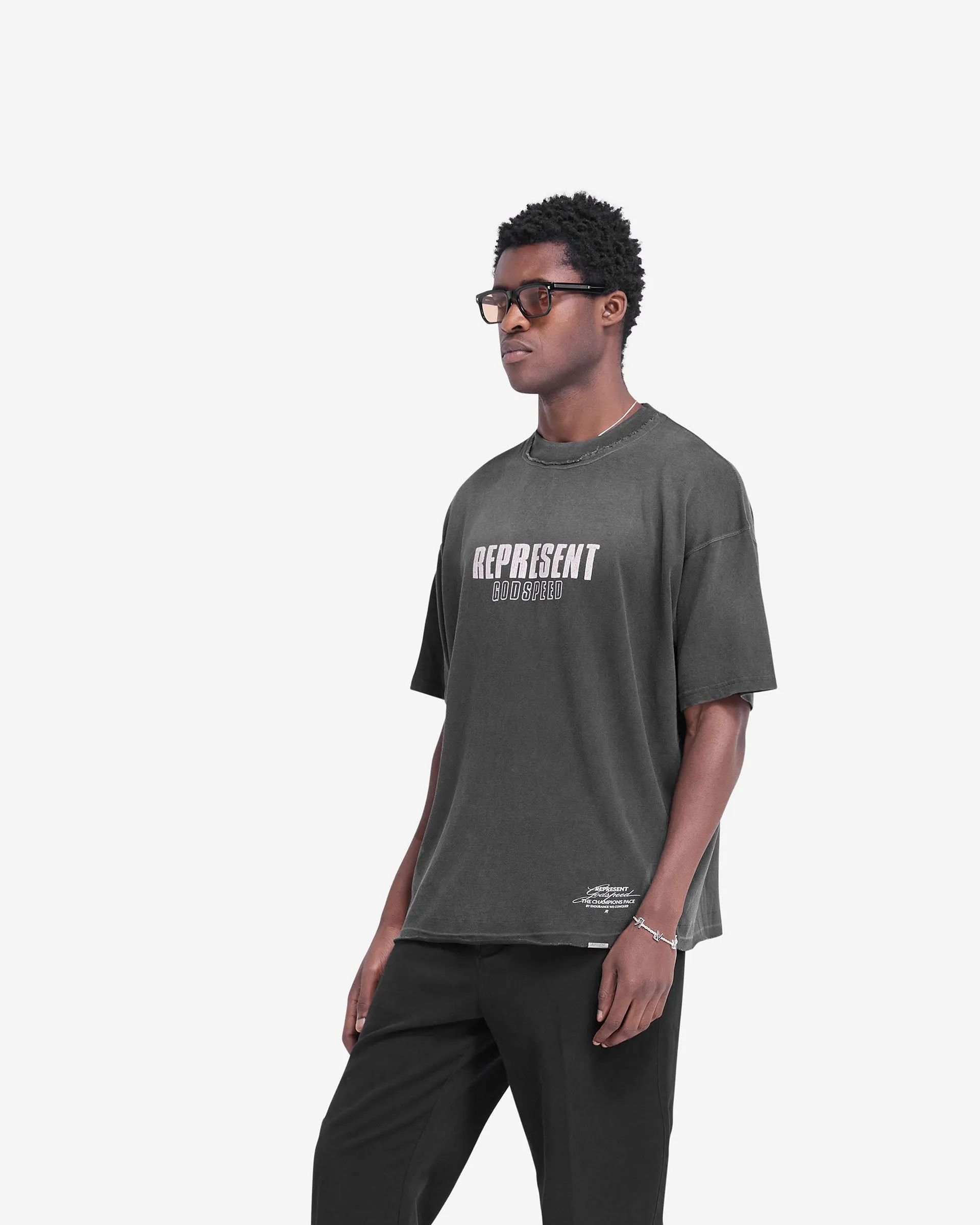 Godspeed T-Shirt - Aged Black
