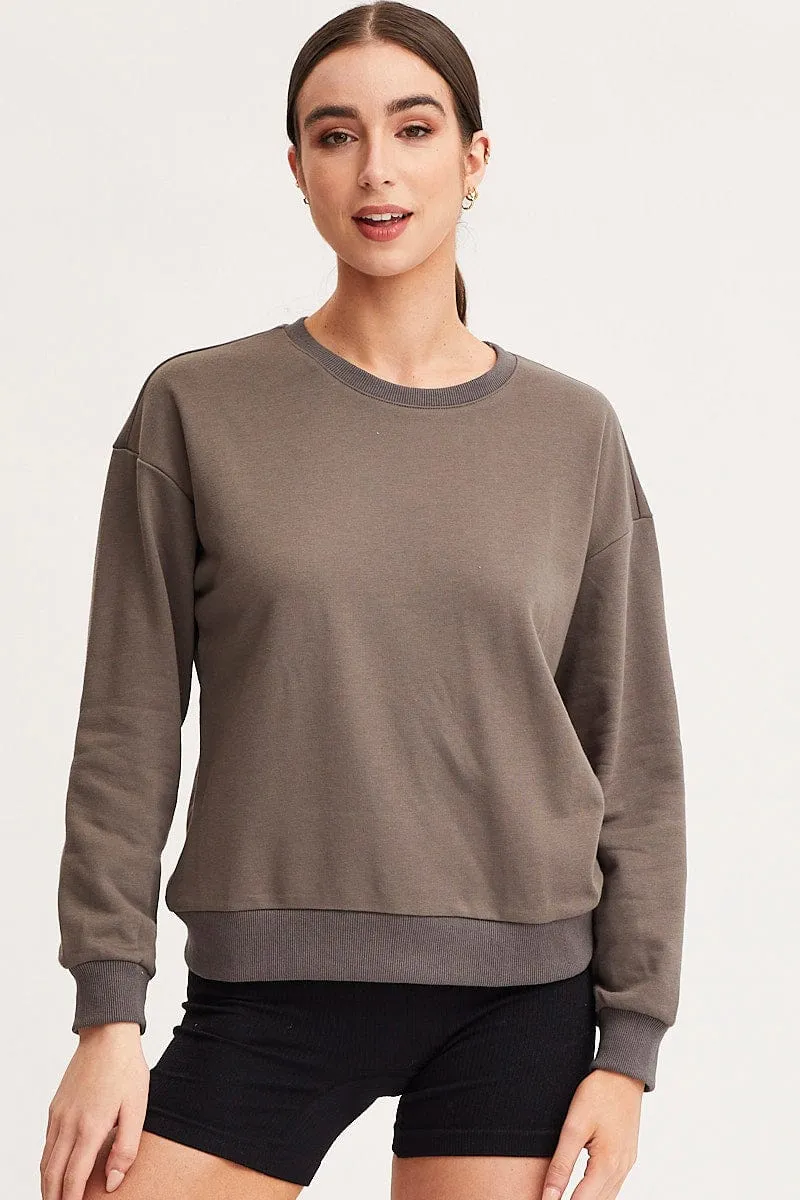 Grey Sweat Oversized