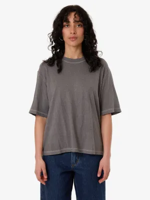 Hemp Square Tee - Grey Ash