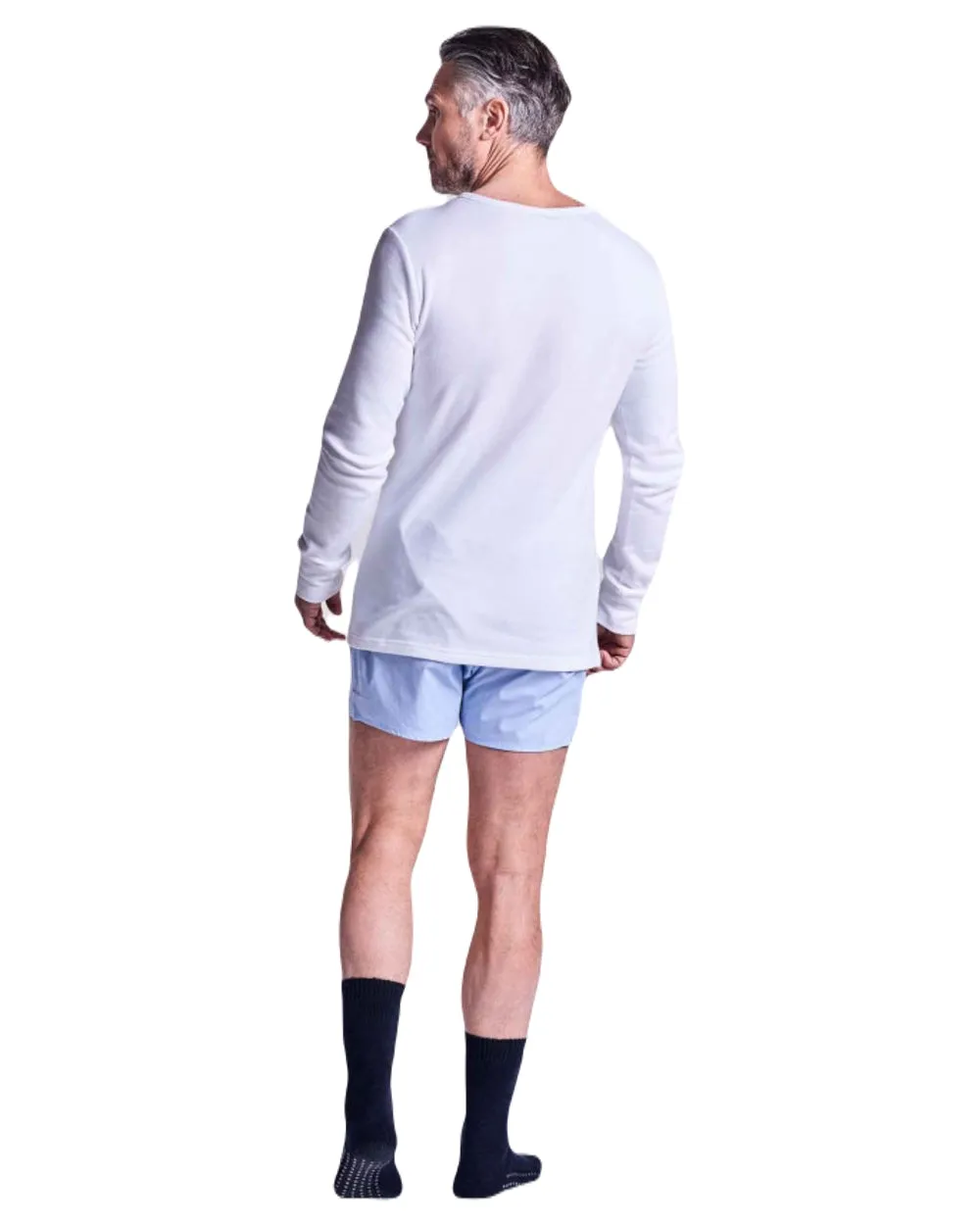 HJ Hall Mens Cotton Rich Thermal Long Sleeve Top