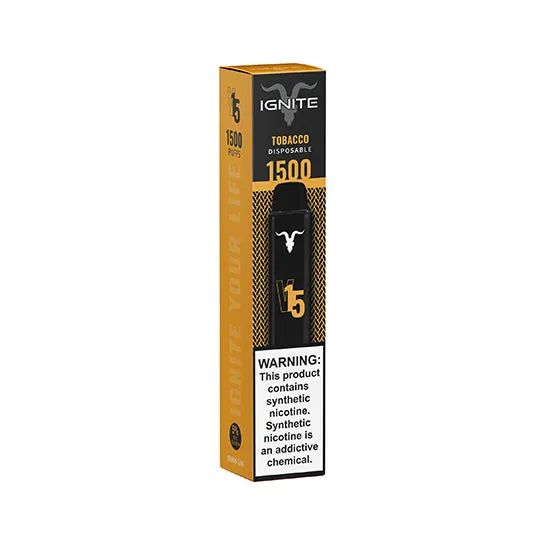 Ignite V15 Disposable Vape Pen - 1,500 Puffs