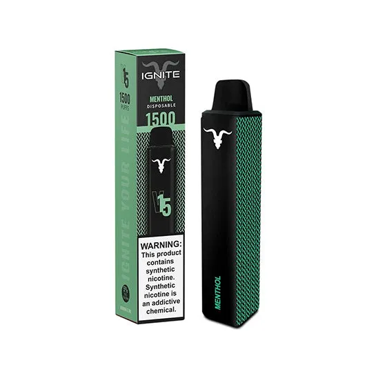 Ignite V15 Disposable Vape Pen - 1,500 Puffs