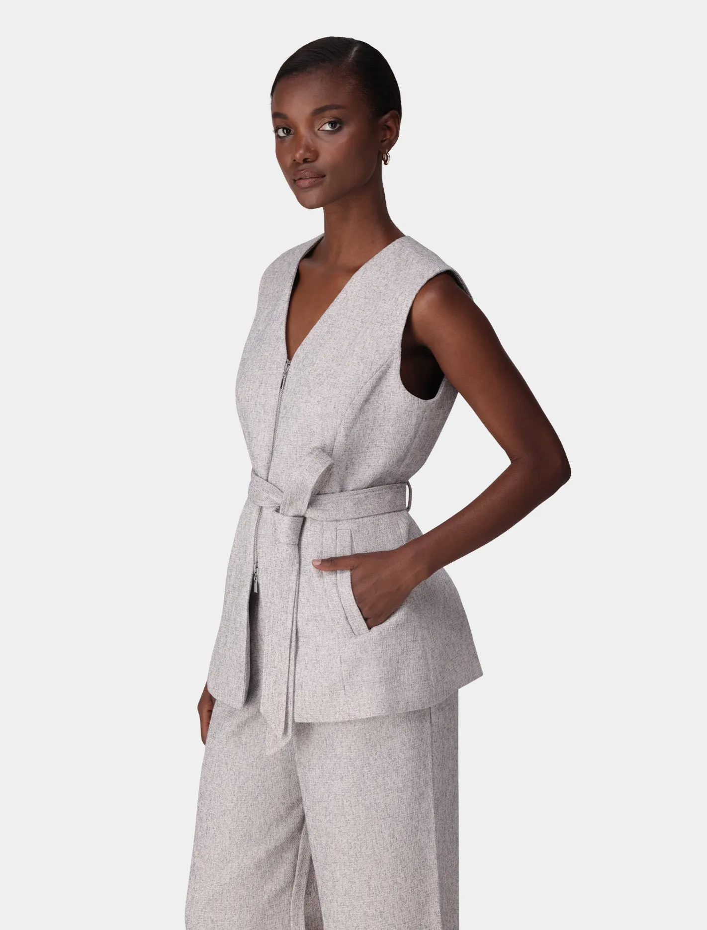 Jackie Zip Waistcoat