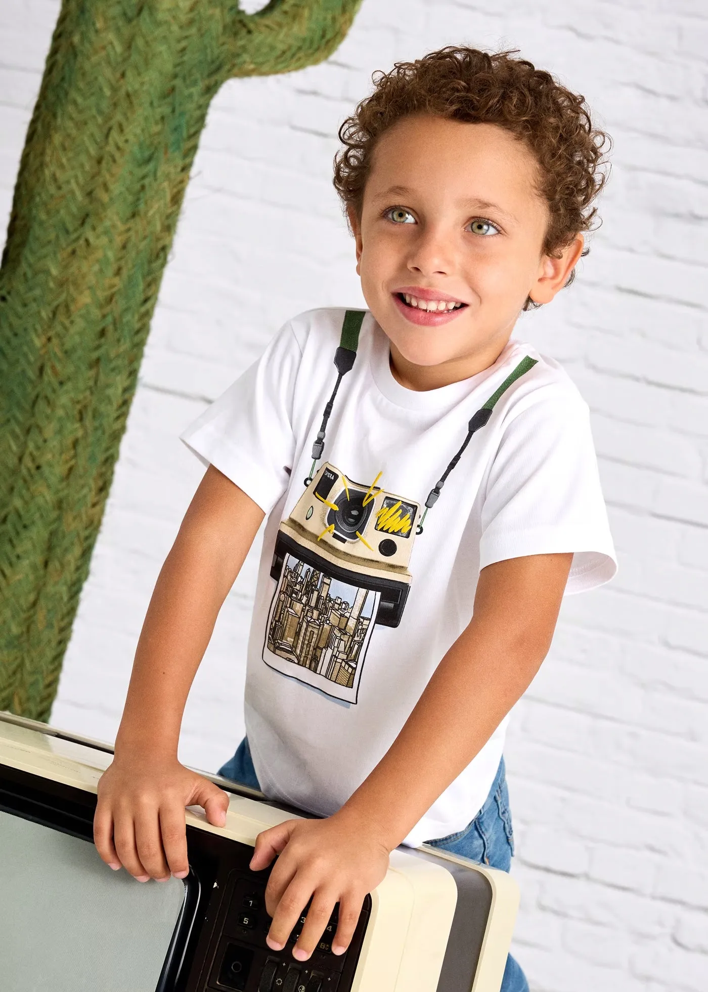 Jett Scenery Tee - White