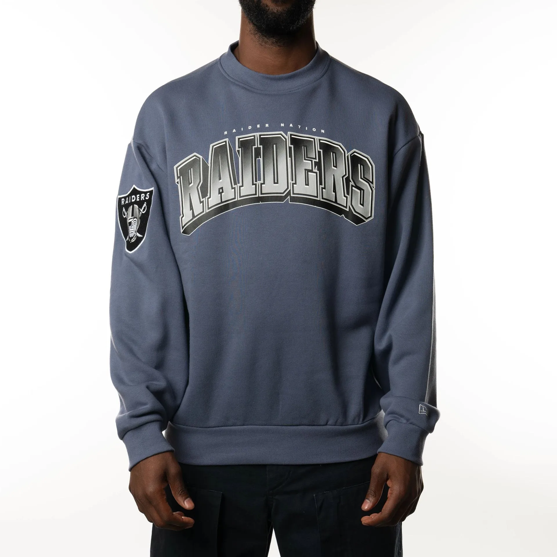 Las Vegas Raiders NFL Rivals Sweatshirt Steel Blue