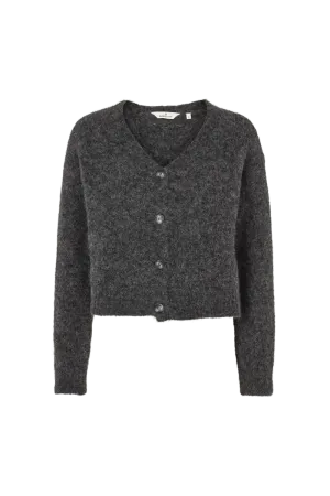 Magna Cardigan - Dark Grey Mel.