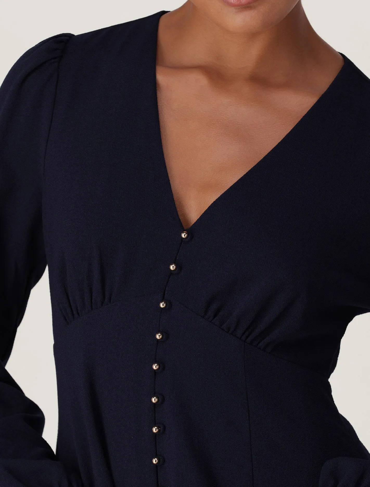 Melody Button Down Mini Dress