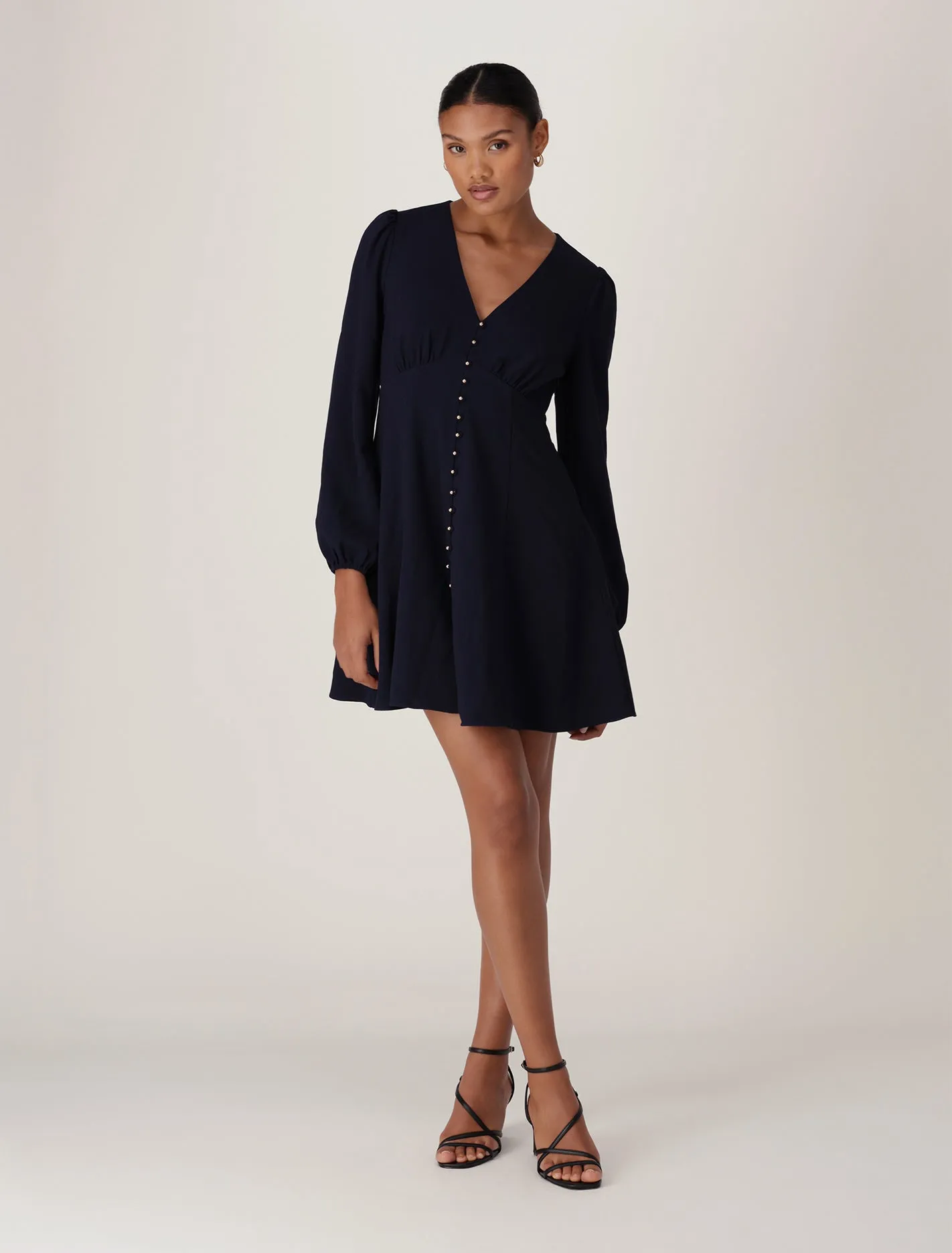 Melody Button Down Mini Dress