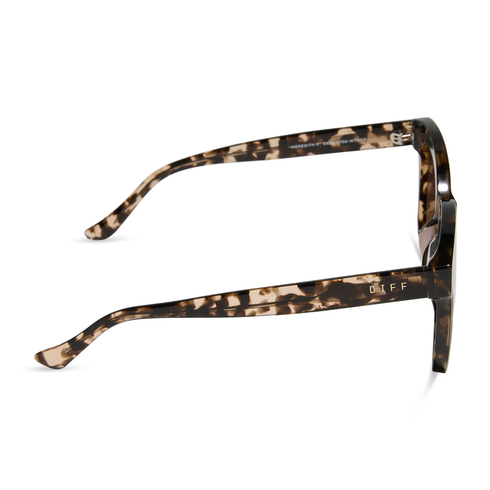 MEREDITH II - ESPRESSO TORTOISE   BROWN GRADIENT SUNGLASSES