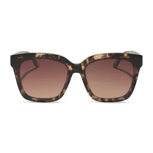 MEREDITH II - ESPRESSO TORTOISE   BROWN GRADIENT SUNGLASSES