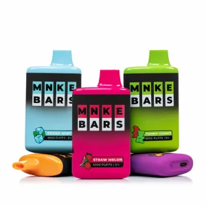 MNKE Bars Disposable Vape - 6,500 Puffs