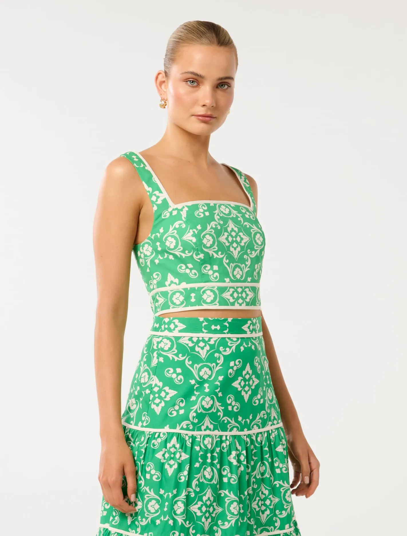 Mona Square Neck Top