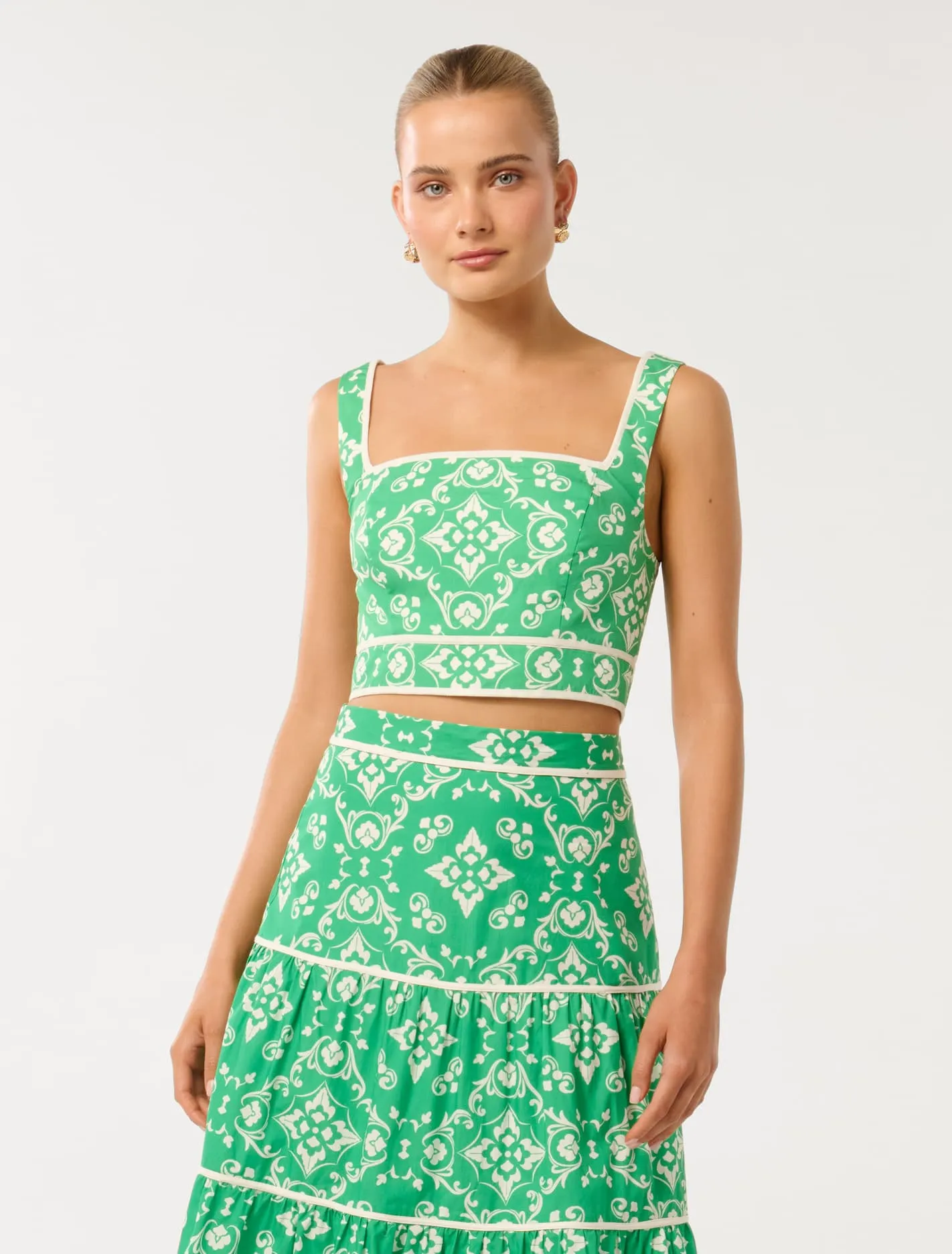 Mona Square Neck Top