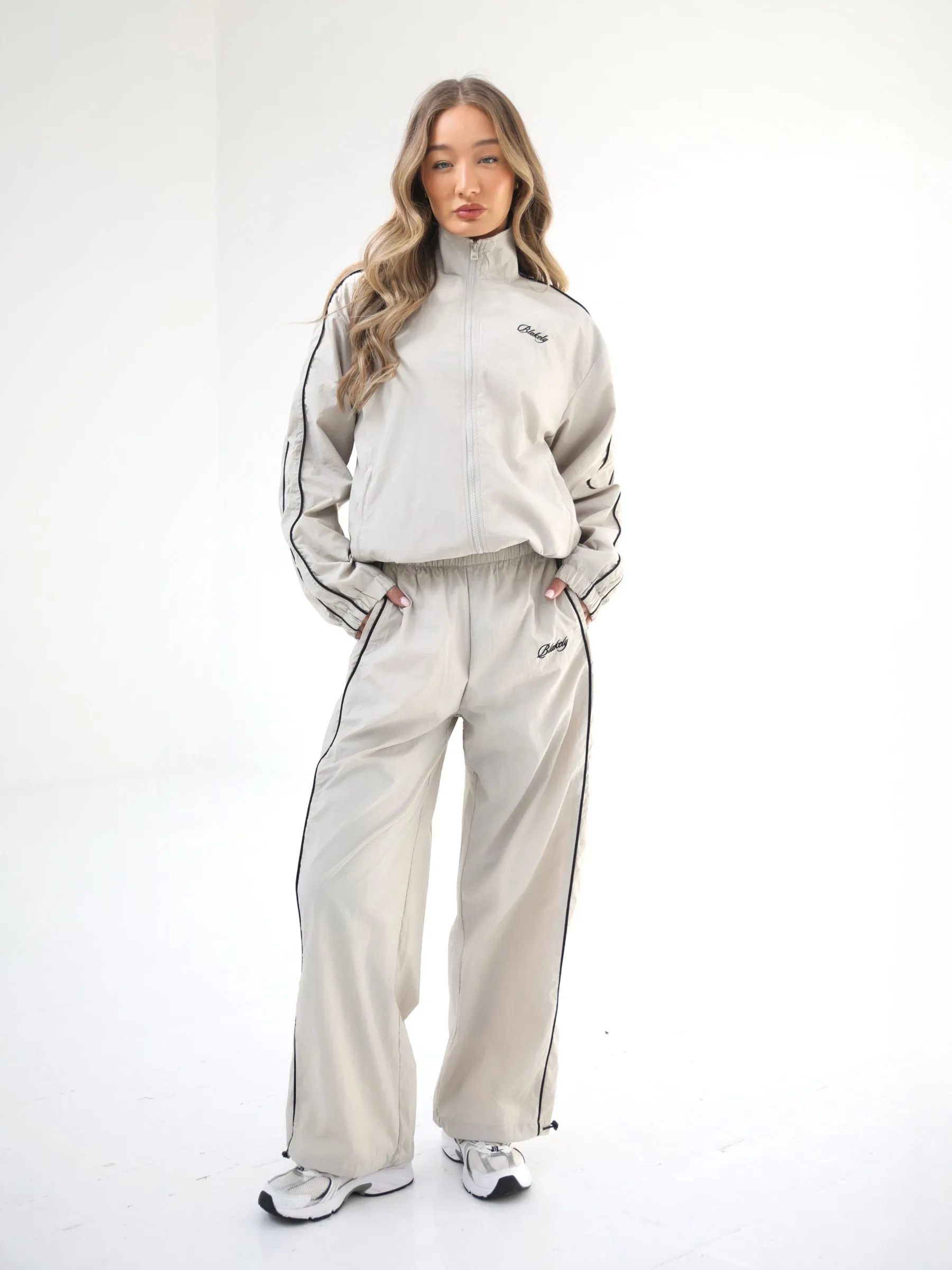 Off Duty Full Zip Jacket - Light Taupe