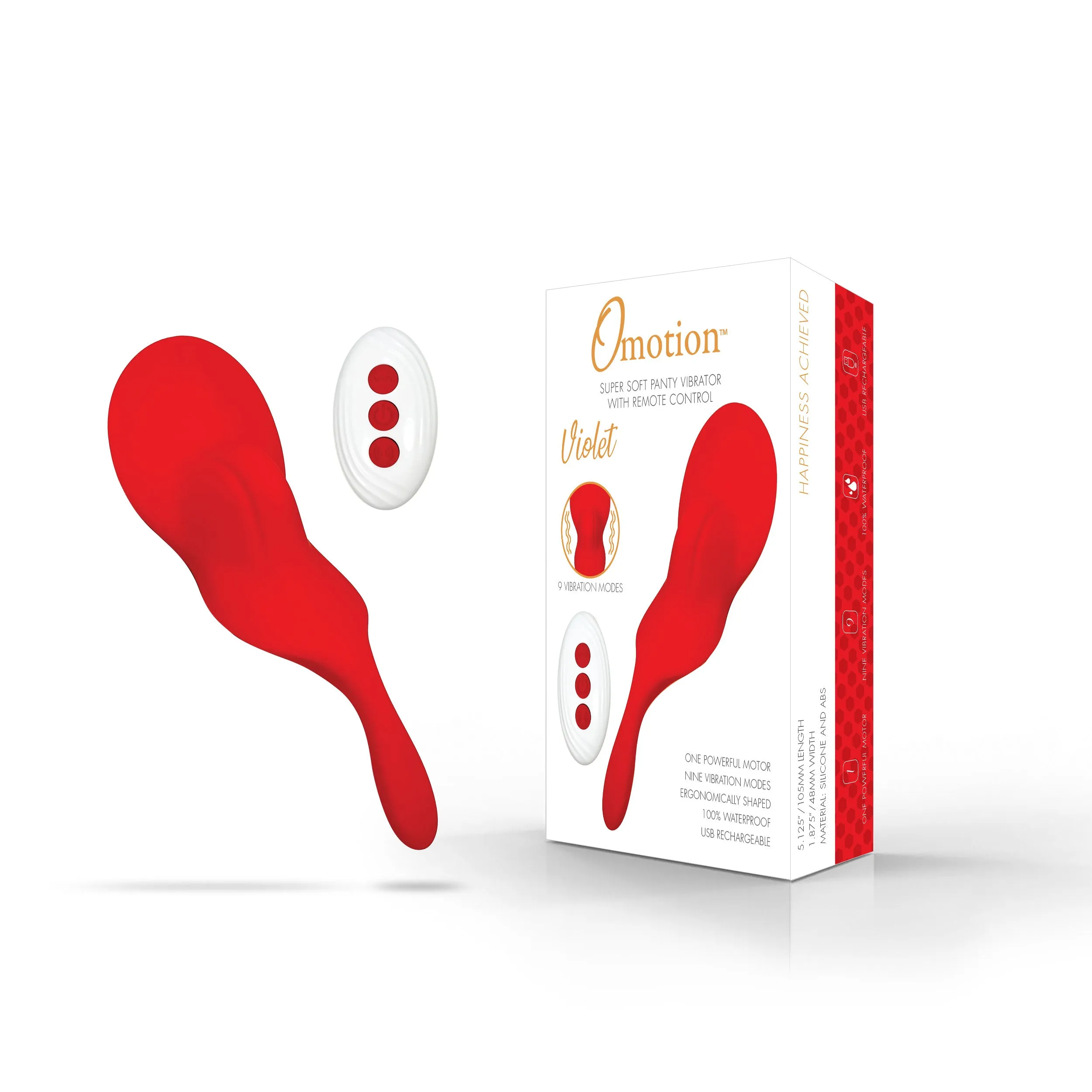 Omotion Super Soft Panty Vibrator With Remote Control