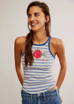 Only 1 Ringer Tank - Apple Stripe